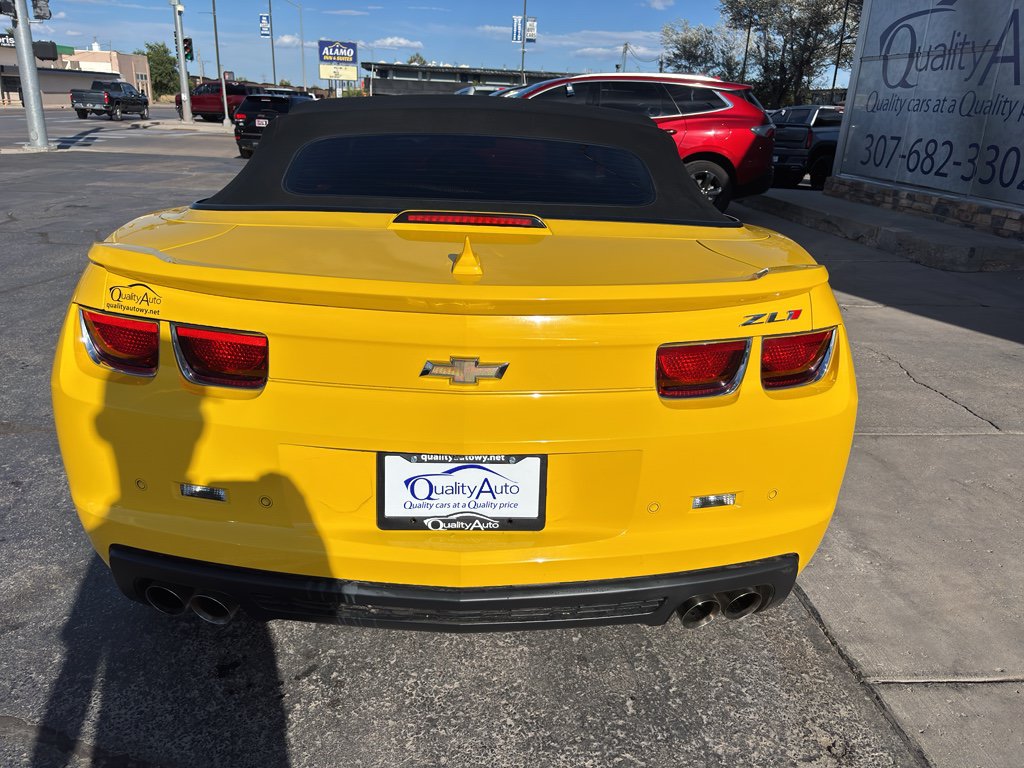 Used 2013 Chevrolet Camaro ZL1 RWD image 7