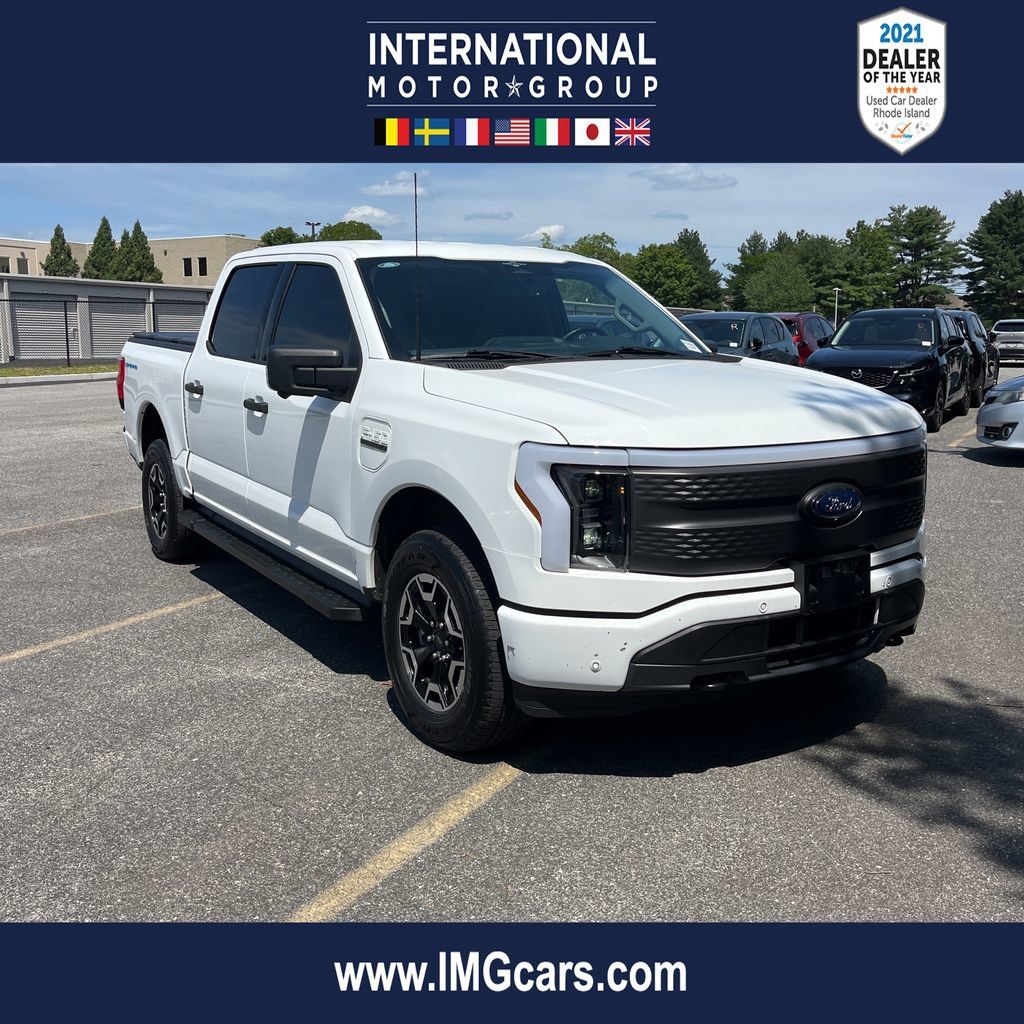Used 2023 Ford F150 Lightning XLT w/ Tow Technology Package AWD/4WD image 1