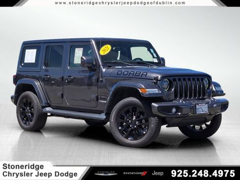 Used 2021 Jeep Wrangler Unlimited Sahara AWD/4WD image 1