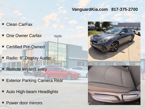 Certified 2024 Kia Forte LXS w/ LXS Technology Package FWD image 6