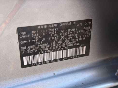 Certified 2025 Subaru Crosstrek 2.5i Limited image 36