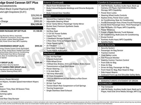 Used 2016 Dodge Grand Caravan SXT FWD image 29