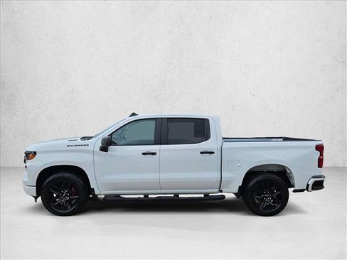 Used 2025 Chevrolet Silverado 1500 Custom w/ Turbomax Blackout Package RWD image 8