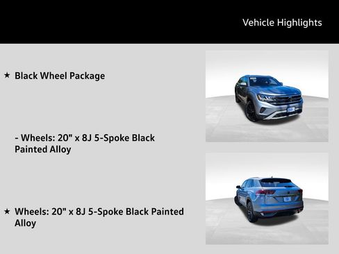 Used 2023 Volkswagen Atlas Cross Sport SE w/ Black Wheel Package AWD/4WD image 14