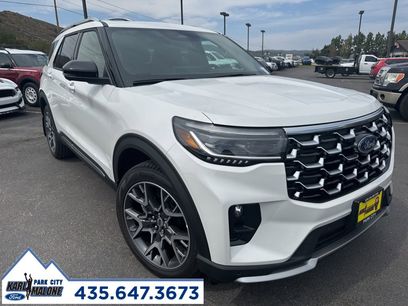 New 2025 Ford Explorer Platinum