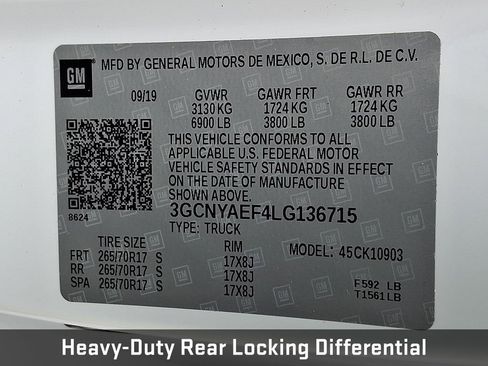 Used 2020 Chevrolet Silverado 1500 W/T w/ WT Convenience Package AWD/4WD image 29