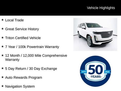 Used 2023 Cadillac Escalade Premium Luxury w/ LPO, Radiant Package image 5