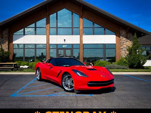 Used 2016 Chevrolet Corvette Stingray Coupe w/ 3LT Preferred Equipment Group RWD image 1
