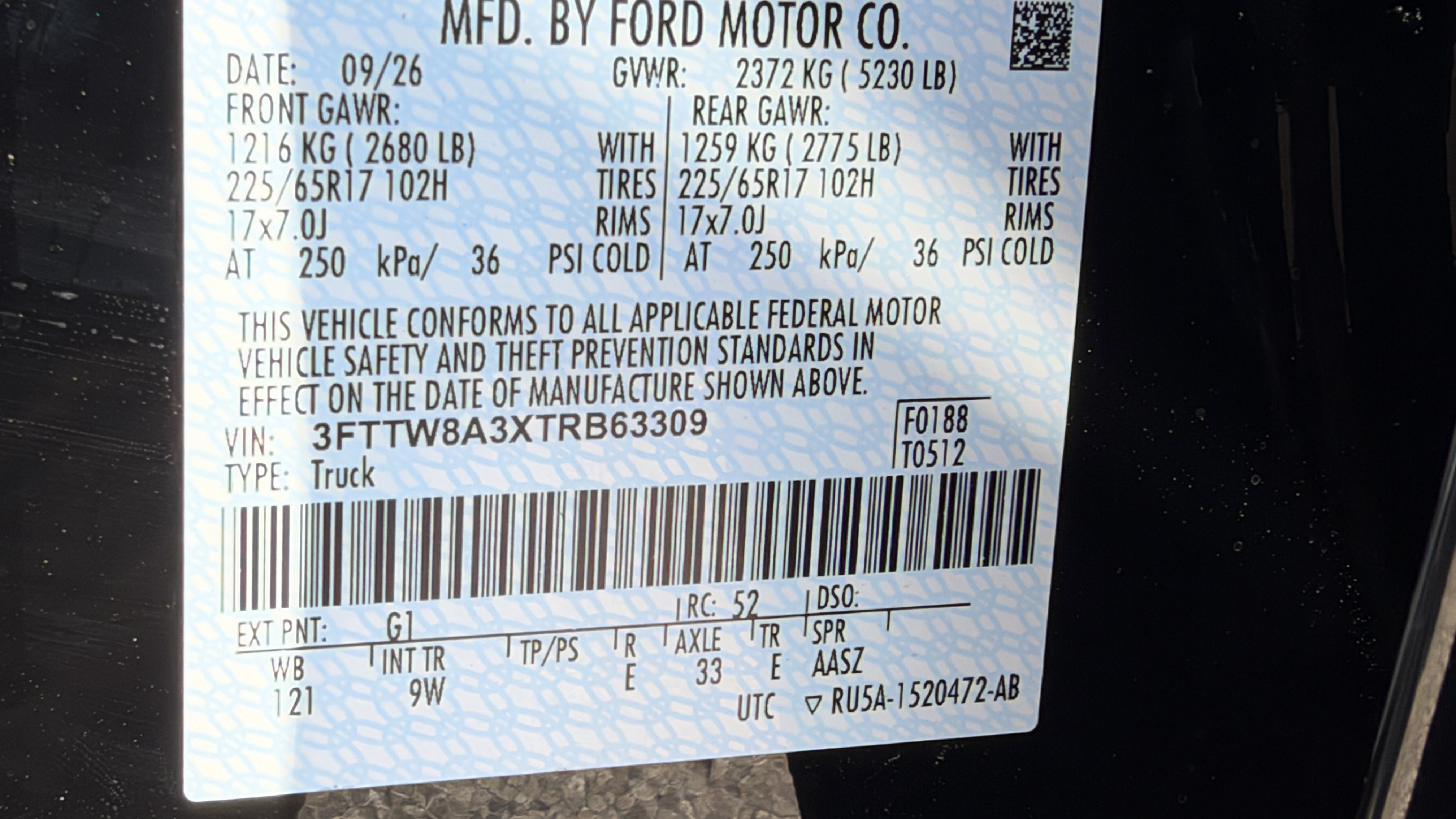 New 2026 Ford Maverick XL FWD image 5
