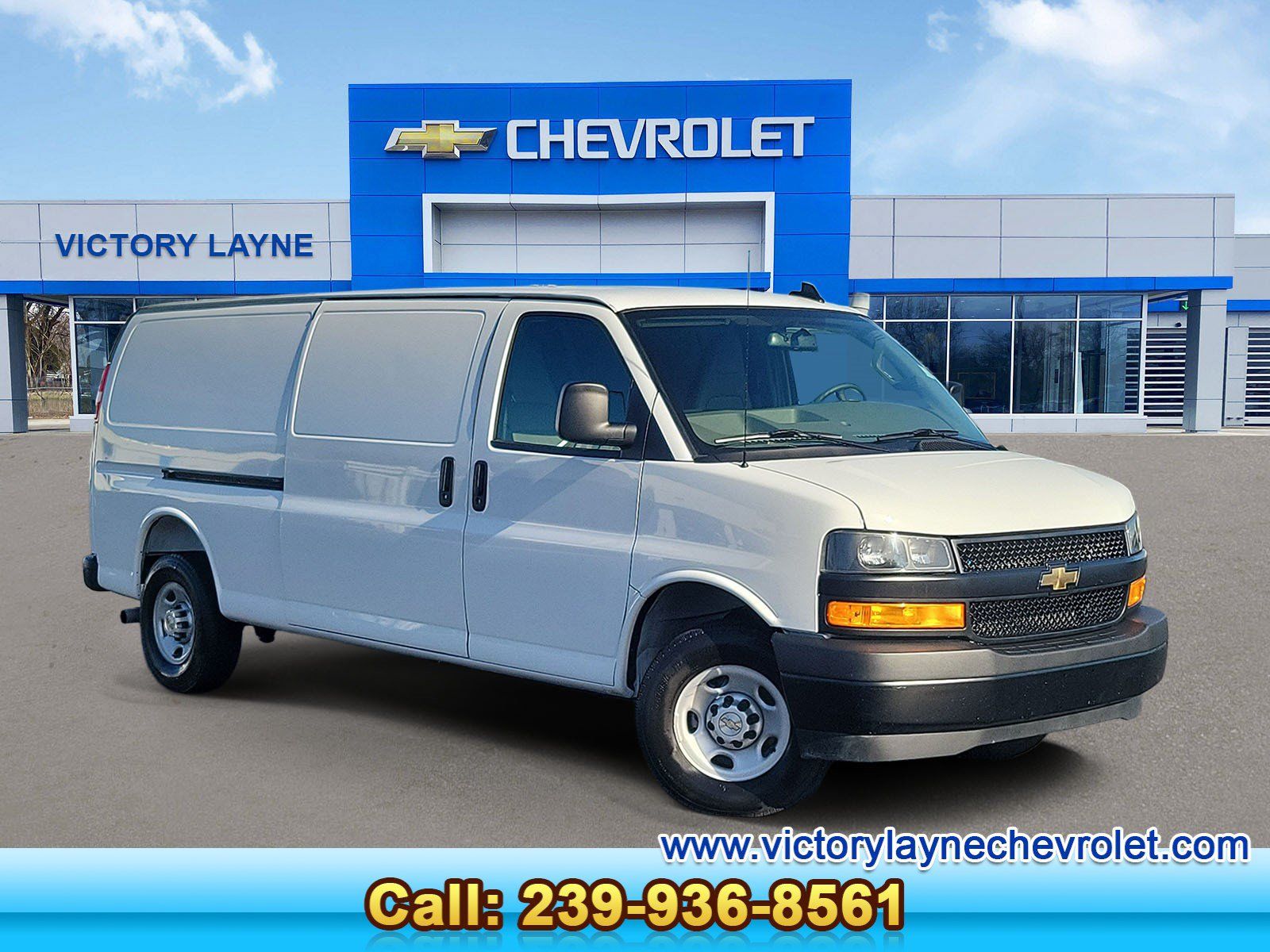 Used 2025 Chevrolet Express 2500 Extended w/ Driver Convenience Package RWD image 1