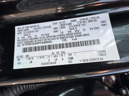 Certified 2023 Ford F150 XLT w/ Equipment Group 302A High AWD/4WD image 37