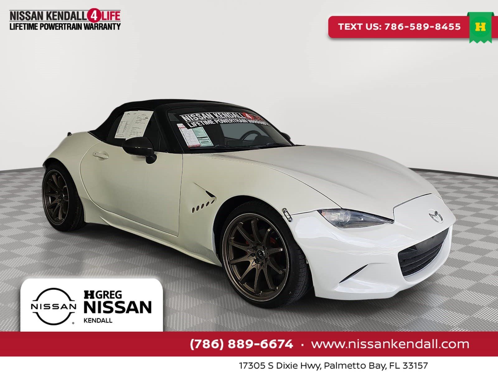 Used 2018 MAZDA MX-5 Miata Grand Touring RWD image 1