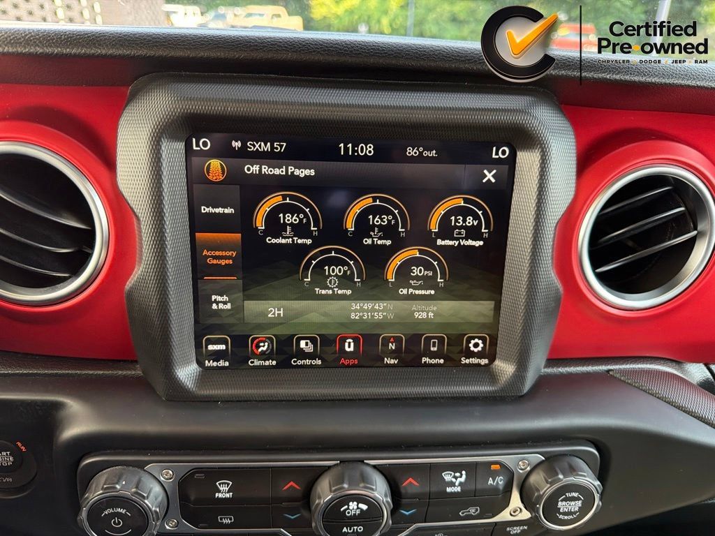 Certified 2021 Jeep Gladiator Rubicon AWD/4WD image 93