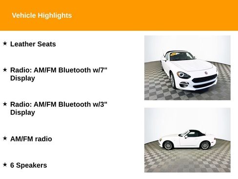Used 2018 FIAT 124 Spider Classica RWD image 2