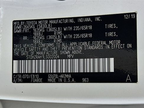 Used 2020 Toyota Highlander XLE image 12