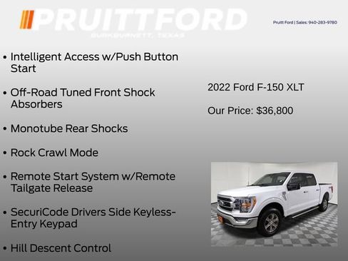 Used 2022 Ford F150 XLT w/ Equipment Group 302A High AWD/4WD image 37