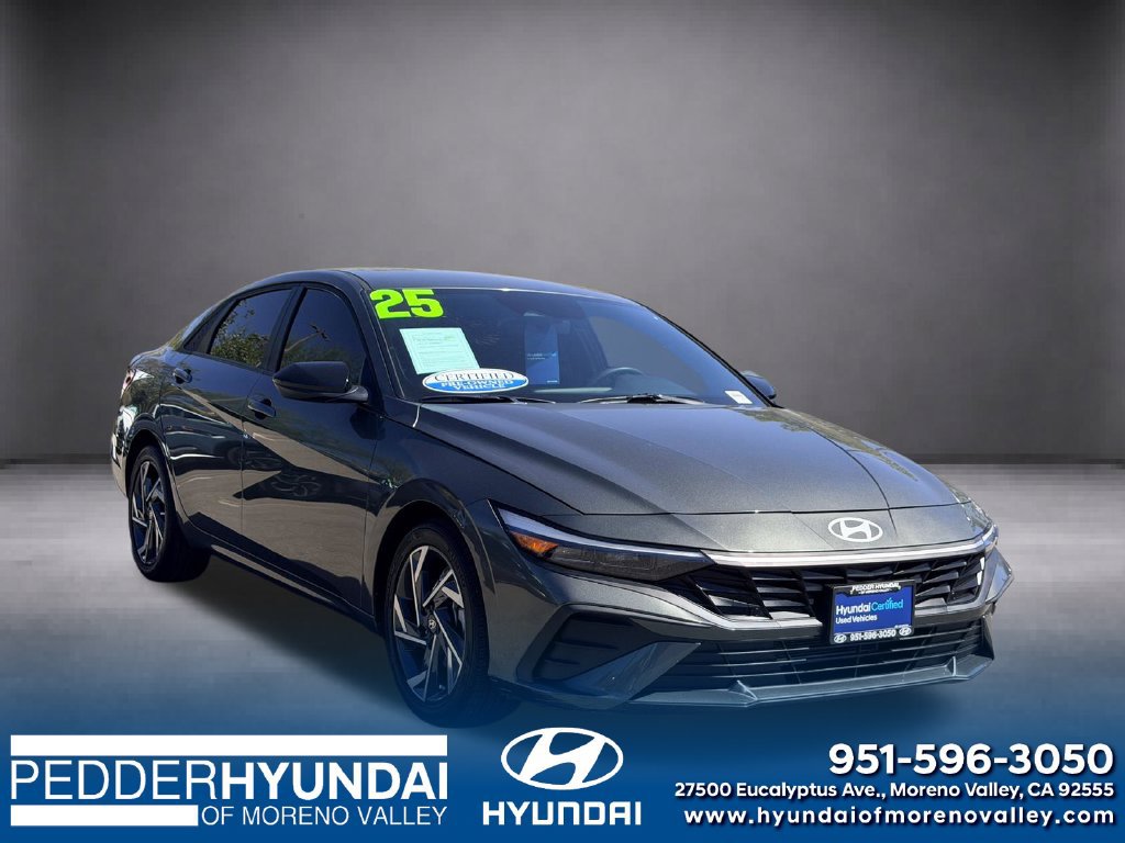 Certified 2025 Hyundai Elantra Sport FWD image 1