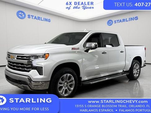 Used 2024 Chevrolet Silverado 1500 LTZ w/ Technology Package AWD/4WD image 2