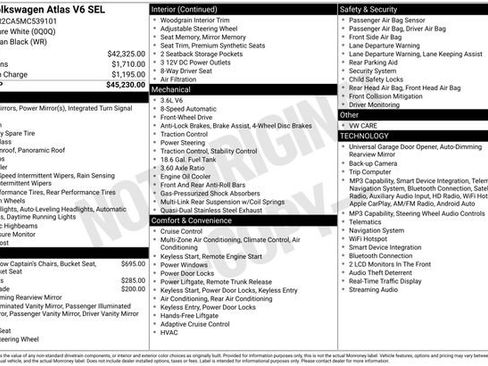 Used 2021 Volkswagen Atlas SEL FWD image 40