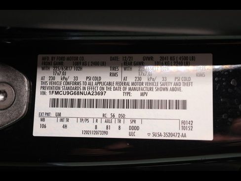 Used 2022 Ford Escape SE w/ Convenience Package AWD/4WD image 31