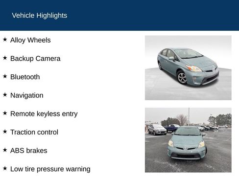 Used 2012 Toyota Prius Two image 2