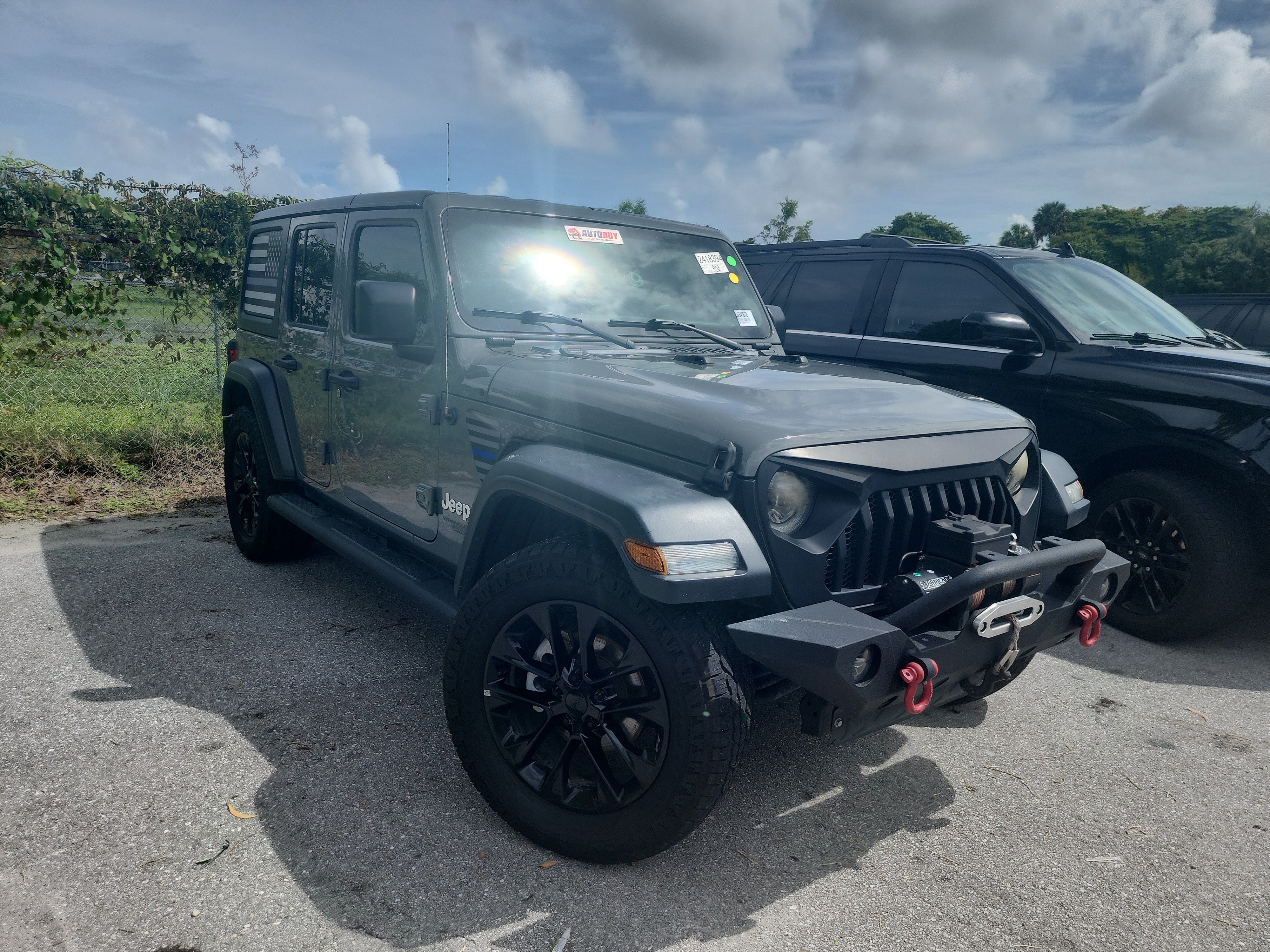 Used 2020 Jeep Wrangler Unlimited Sport S AWD/4WD image 3