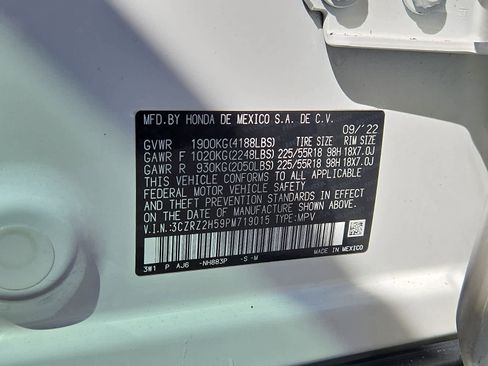Certified 2023 Honda HR-V Sport image 28