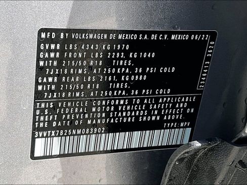 Used 2022 Volkswagen Taos SE image 44