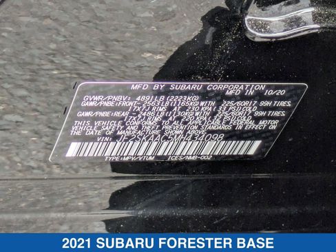 Used 2021 Subaru Forester AWD/4WD image 37