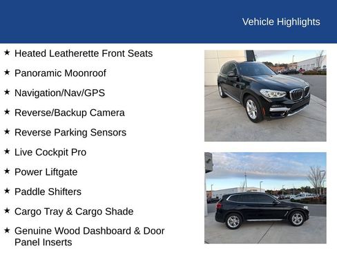 Used 2020 BMW X3 sDrive30i image 32