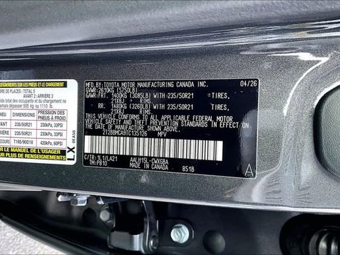 New 2026 Lexus RX 350 AWD/4WD image 13