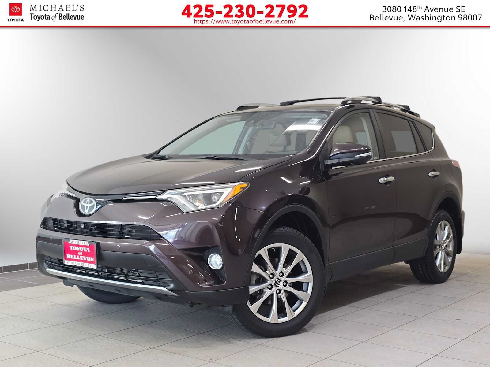 Used 2017 Toyota RAV4 Limited w/ Advanced Technology Package AWD/4WD image 1