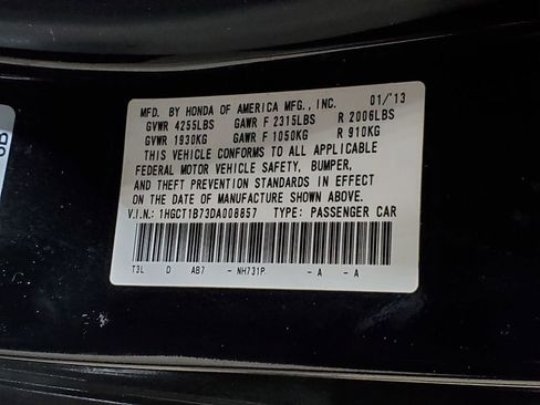 Used 2013 Honda Accord EX image 34