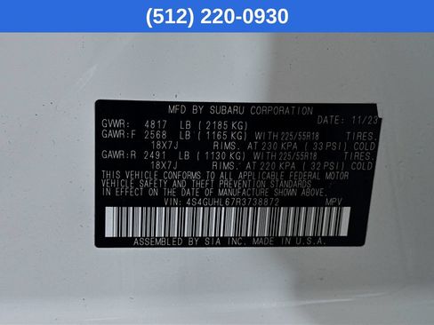 Used 2024 Subaru Crosstrek 2.5i Limited w/ Crosstrek Mirror Package AWD/4WD image 40