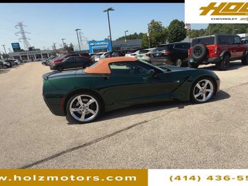 Certified 2014 Chevrolet Corvette Stingray Convertible w/ 3LT Preferred Equipment Group RWD image 9