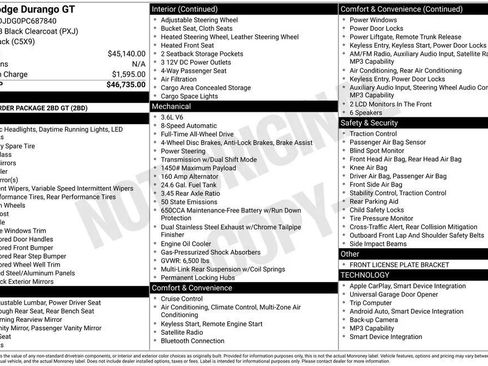 Used 2023 Dodge Durango GT AWD/4WD image 2
