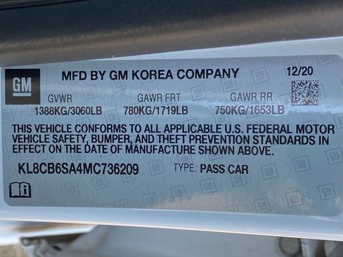 Used 2021 Chevrolet Spark LS image 81