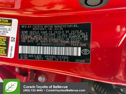 New 2026 Toyota Camry XLE FWD image 29