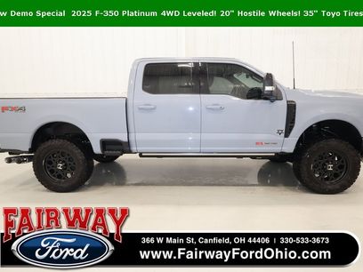 New 2025 Ford F350 Platinum w/ FX4 Off-Road Package