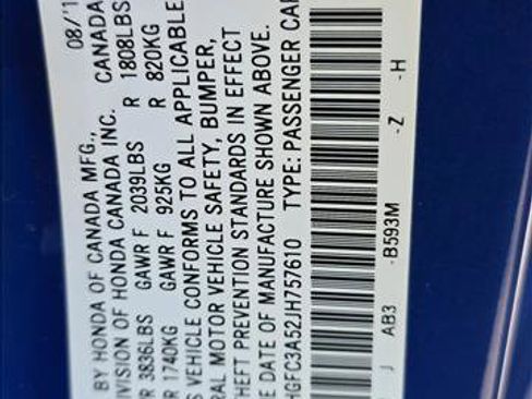 Used 2018 Honda Civic Si image 21