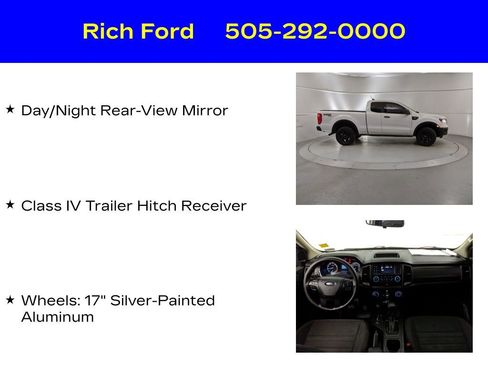 Certified 2022 Ford Ranger XL w/ Equipment Group 101A High image 33