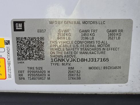 Used 2017 Chevrolet Traverse Premier w/ LPO, 'HIT The Road' Package image 26