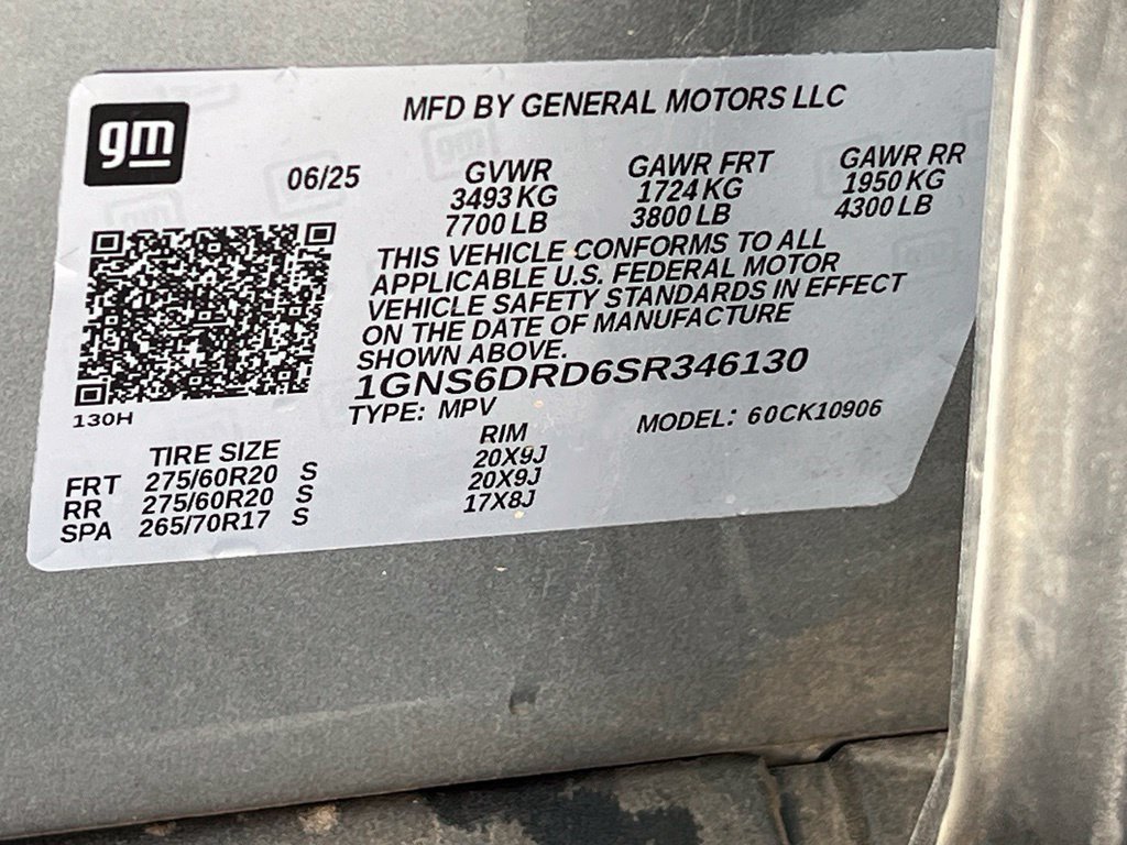 Used 2025 Chevrolet Suburban Z71 AWD/4WD image 26