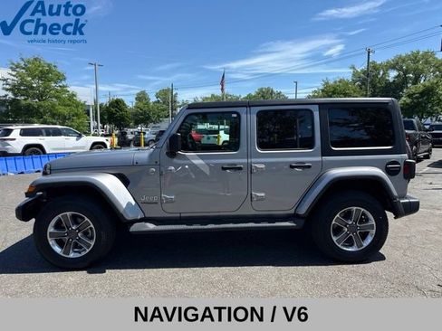 Used 2021 Jeep Wrangler Unlimited Sahara AWD/4WD image 22