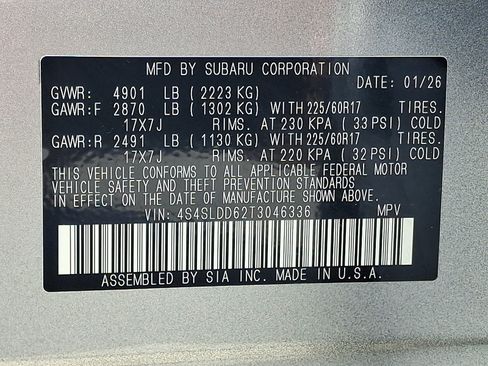Certified 2026 Subaru Forester Premium AWD/4WD image 27