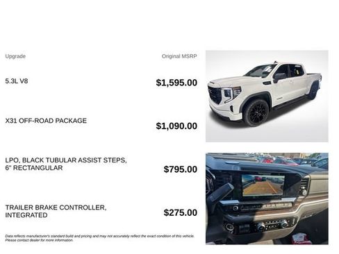 Used 2023 GMC Sierra 1500 Elevation w/ X31 Off-Road Package AWD/4WD image 3