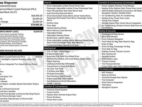 Used 2023 Jeep Wagoneer 4WD w/ Convenience Group I image 27