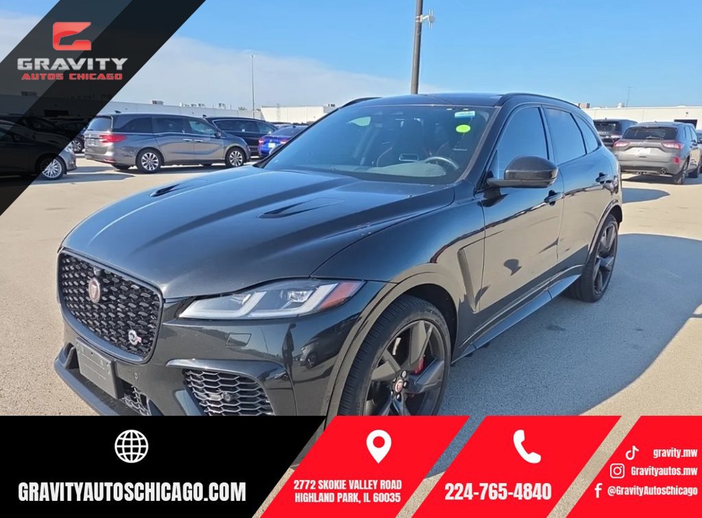 Used 2023 Jaguar F-PACE SVR AWD/4WD image 1