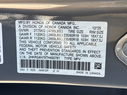 New 2026 Honda CR-V EX-L image 30