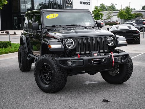 Used 2018 Jeep Wrangler Unlimited Rubicon AWD/4WD image 2